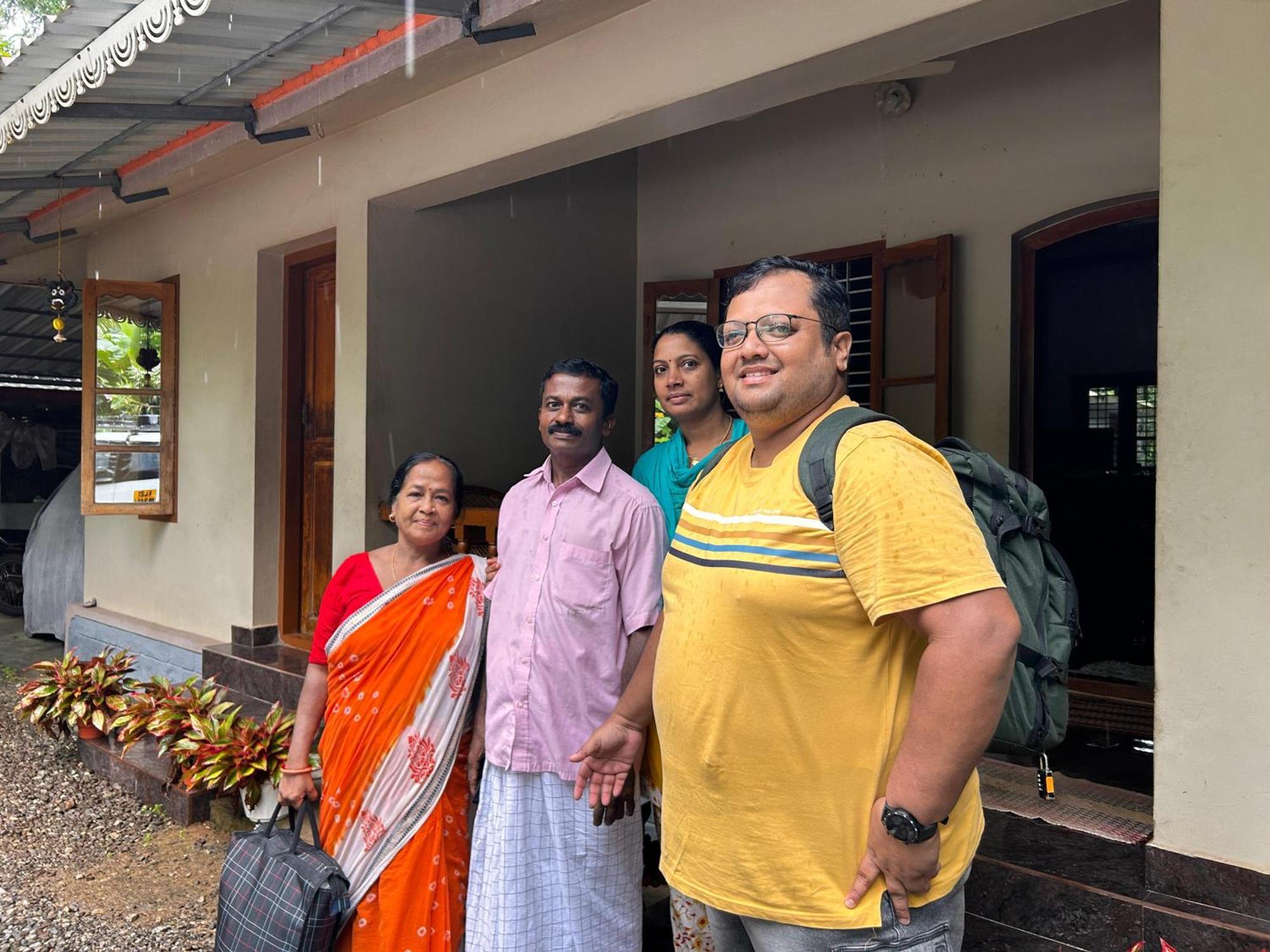 Munroe Vision Panakkattu Homestay Mundrothuruth Eksteriør bilde